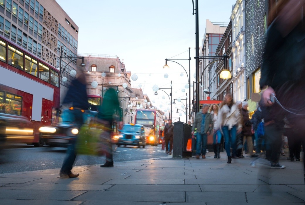 Uk Street Blur